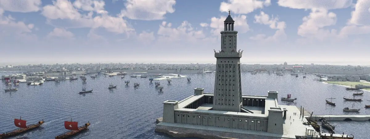 and vrede Nævne The Lighthouse of Alexandria | Seven Wonders Of The Ancient World